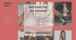 Desktop Screenshot of angelitamodel.com